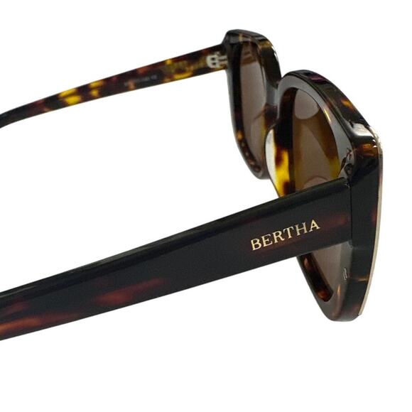 Bertha Natalia BRSBR016G Tortoise Brown Polarized Sunglasses New with Pouch main image 4